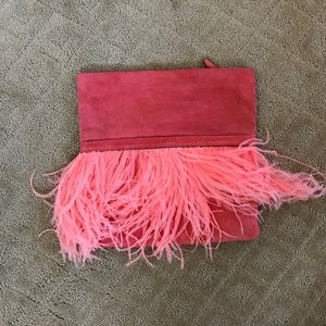 Banana Republic Flamingo Pink Purse